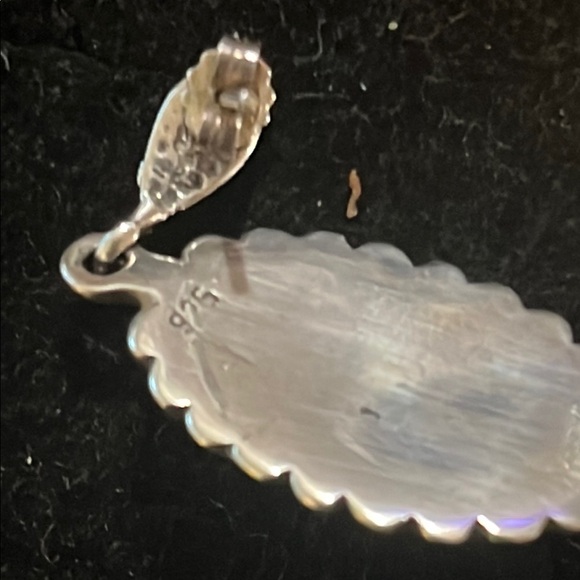 Elegant Silver and Pearl Marcasite and Onyx Drop Earrings - Picture 5 of 8